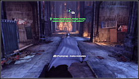 After securing the area of the Church entrance, get inside and head to the main room - Enigma Conundrum (riddles 1-9) | Side missions - Side missions - Batman: Arkham City Game Guide