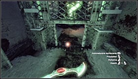 Stay where you are and equip the Remote Controlled Batarang - Enigma Conundrum (riddles 10-15) | Side missions - Side missions - Batman: Arkham City Game Guide