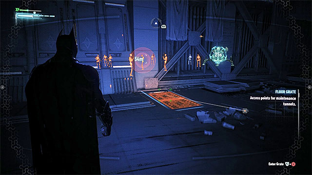 Entrance to the ventilation shaft - Own the Roads | Side missions (Most Wanted) | Batman Arkham Knight - Side missions (Most Wanted) - Batman: Arkham Knight Game Guide & Walkthrough