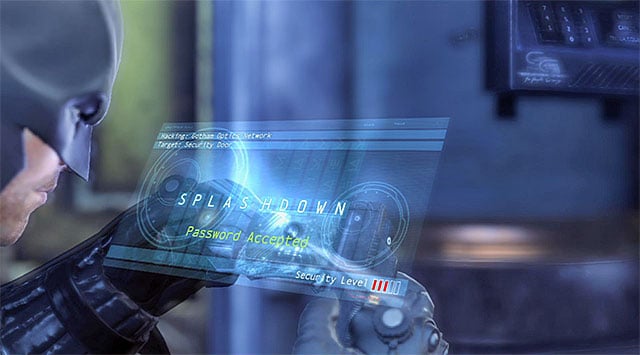 You can now go to the ground floor and stop at the elevator to the apartment - Gain access to the penthouse - swimming pool | Main storyline - Main storyline - Batman: Arkham Origins Game Guide