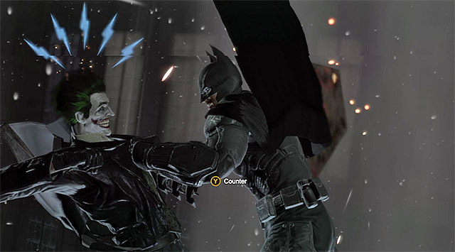 Press the counter-attack button - Defeat Bane | Main storyline - Main storyline - Batman: Arkham Origins Game Guide