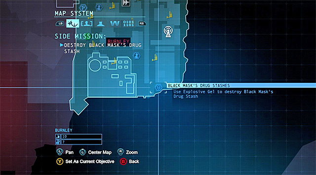 Location of the fifth stash - Black Mask | Most Wanted - Most Wanted - Batman: Arkham Origins Game Guide