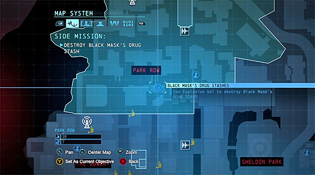 Location of the sixth stash - Black Mask | Most Wanted - Most Wanted - Batman: Arkham Origins Game Guide