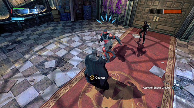 Watch out during direct fights with the martial artist - Shiva | Most Wanted - Most Wanted - Batman: Arkham Origins Game Guide