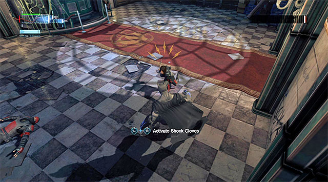 Press down the counter-attack key/button to avoid the katana slashes - Shiva | Most Wanted - Most Wanted - Batman: Arkham Origins Game Guide