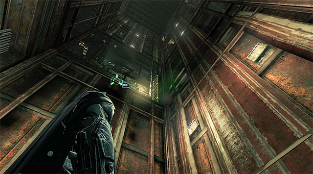 The climbing starting point - Locate Fireflys bombs | Main storyline - Main storyline - Batman: Arkham Origins Game Guide