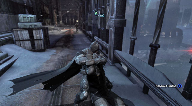 There are two more snipers to eliminate - Disarm the bomb at the south pillar | Main storyline - Main storyline - Batman: Arkham Origins Game Guide