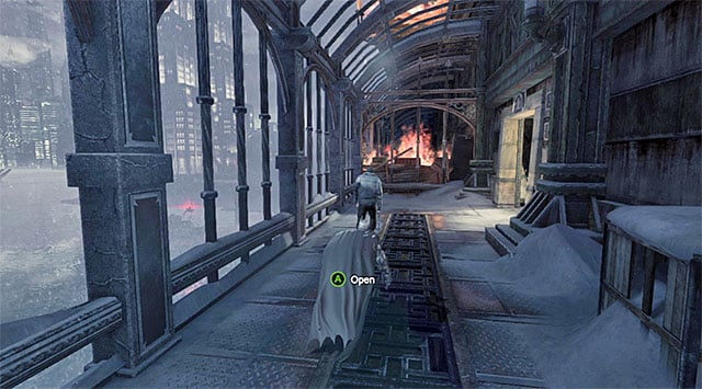 Get the first enemy from behind - Disarm the bomb at the north pillar | Main storyline - Main storyline - Batman: Arkham Origins Game Guide