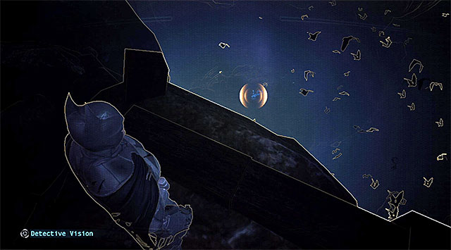 Using the detective vision will allow you to locate Alfred - Locate Alfred | Main storyline - Main storyline - Batman: Arkham Origins Game Guide