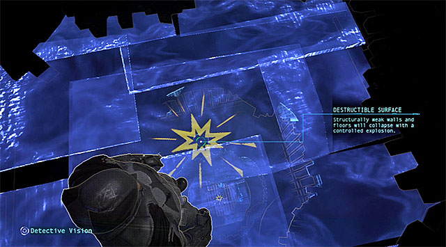 Unstable floor - Gain access to Blackgate Prison via the sewers | Main storyline - Main storyline - Batman: Arkham Origins Game Guide