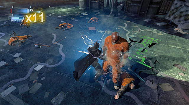 The gloves will also come in handy while eliminating the strongest of the enemies - Stop the Joker #2 - cell block B | Main storyline - Main storyline - Batman: Arkham Origins Game Guide