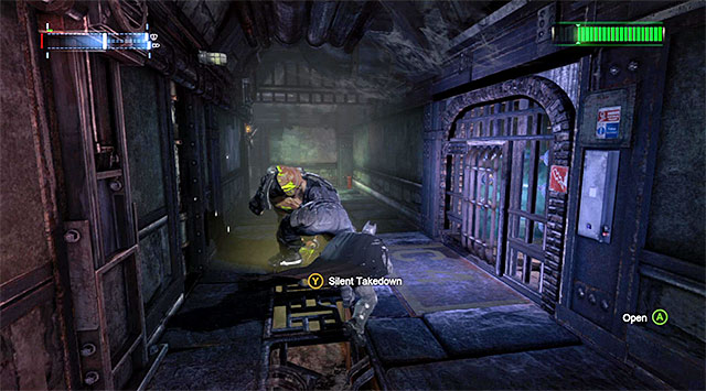 You can sneak up to Bane from behind and land the weaker surprise-attacks - Bane #2 | Boss fights - Boss fights - Batman: Arkham Origins Game Guide