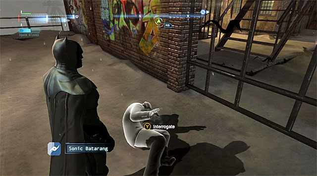 After the fight, interrogate Chase - Case 1224-9: Crime Alley Shootings | Casefile Reports - Casefile Reports - Batman: Arkham Origins Game Guide