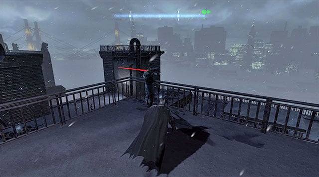 For obvious reasons, I recommend against engaging the corrupt policemen into fight because, since they are armed, Batman could die very quickly - Gain access to the GCPD via the rooftop | Main storyline - Main storyline - Batman: Arkham Origins Game Guide