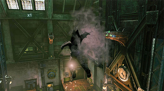 Use the vantage points to move around the entire bullpen - Access the GCPD servers - bullpen | Main storyline - Main storyline - Batman: Arkham Origins Game Guide