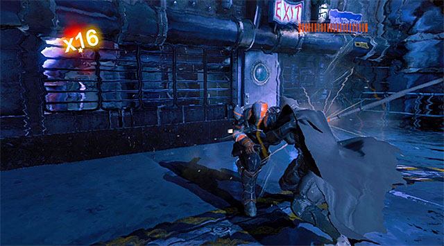Land as many blows onto the boss as possible - Deathstroke | Boss fights - Boss fights - Batman: Arkham Origins Game Guide