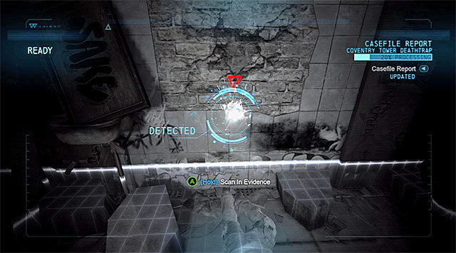 DNA traces - Case 1224-1: Coventry Tower Deathtrap | Casefile Reports - Casefile Reports - Batman: Arkham Origins Game Guide