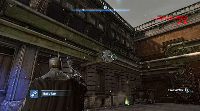 Locate a small yard with a cage and two pipes, with hot steam escaping out of them - The best hidden datapacks - Extortion File 3 (The Bowery) | Enigma Datapacks - Enigma Datapacks - Batman: Arkham Origins Game Guide