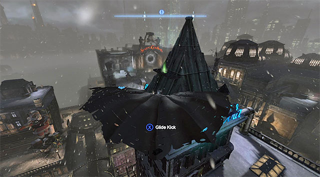 Quickly, make a turn of, about, 180 degrees and start the series of diving and increasing your altitude - The best hidden datapacks - Extortion File 3 (The Bowery) | Enigma Datapacks - Enigma Datapacks - Batman: Arkham Origins Game Guide