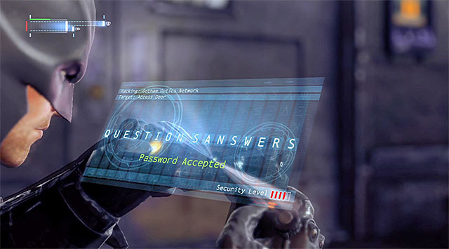 Visit Enigmas HQ for the last time after you have found all two hundred Datapacks, i - Enigma | Most Wanted - Most Wanted - Batman: Arkham Origins Game Guide