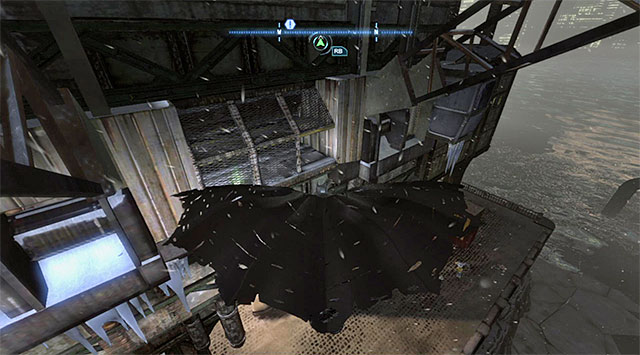 The collectible is in a cage that is difficult to access - The best hidden datapacks - Extortion File 7 (Amusement Mile) | Enigma Datapacks - Enigma Datapacks - Batman: Arkham Origins Game Guide