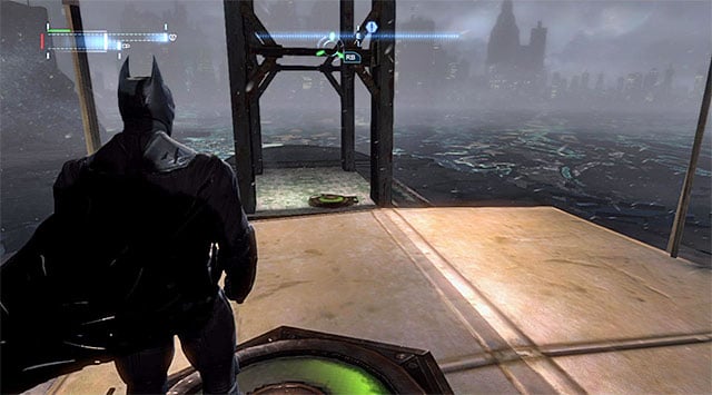 Reach the boat with two pressure plates and a box with the collectible - The best hidden datapacks - Extortion File 11 (Gotham Pioneers Bridge) | Enigma Datapacks - Enigma Datapacks - Batman: Arkham Origins Game Guide