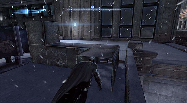 Datapack has been hidden in the venting shaft on the rooftop of one of the buildings and the entrance to this shaft has been shown in the above screenshot - The best hidden datapacks - Extortion File 20 (Burnley) | Enigma Datapacks - Enigma Datapacks - Batman: Arkham Origins Game Guide