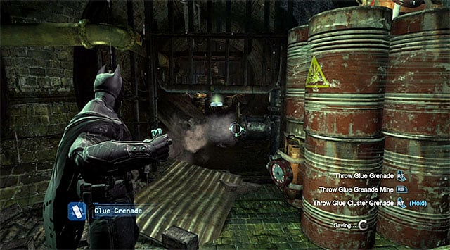 The passage blocked off by the escaping steam - The best hidden datapacks - Extortion File 20 (Burnley) | Enigma Datapacks - Enigma Datapacks - Batman: Arkham Origins Game Guide