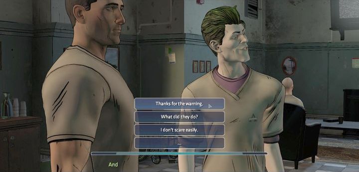 Begin the chapter with talking to Joker to learn more about the place - Chapter 2 - A Serious House | Walkthrough - Episode 4: Guardian of Gotham - Batman: The Telltale Games Series Game Guide