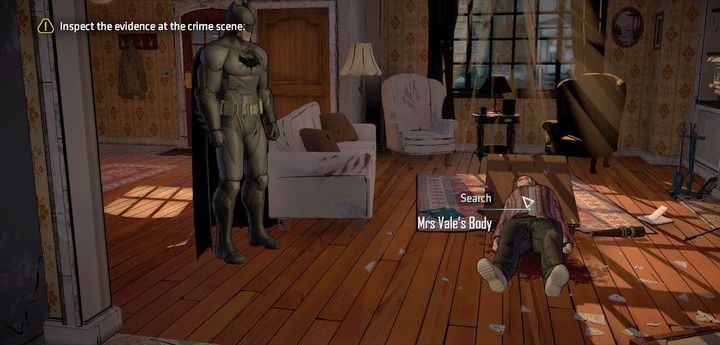 Bruce (as Batman) decided to visit Vickis apartment - Chapter 4 - Back to Business | Walkthrough - Episode 4: Guardian of Gotham - Batman: The Telltale Games Series Game Guide