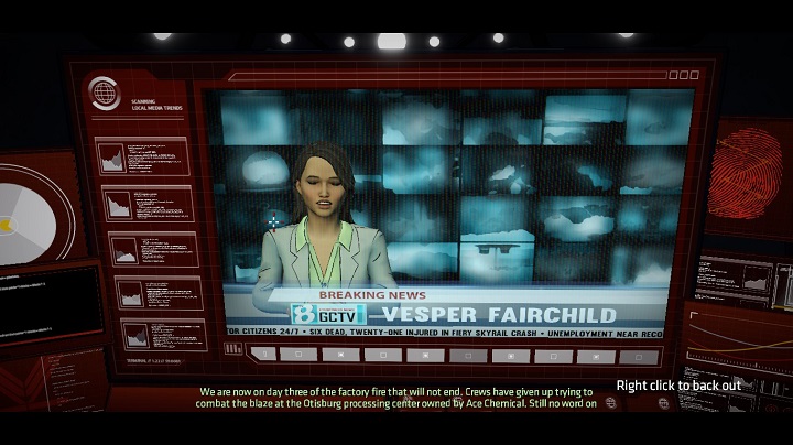 A TV placed in the central spot of Waynes equipment - Batcave - Basics - Batman: The Telltale Games Series Game Guide