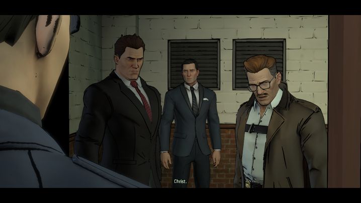 The further action takes place in the interrogation room - Chapter 2 - The Children | Walkthrough - Episode 2: Children of Arkham - Batman: The Telltale Games Series Game Guide