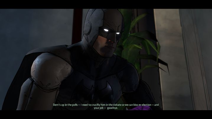 If you decide to visit Mayor Hill as Batman, Alfred will ask you to avoid being brutal towards him - Chapter 5 - The Incumbent | Walkthrough - Episode 2: Children of Arkham - Batman: The Telltale Games Series Game Guide