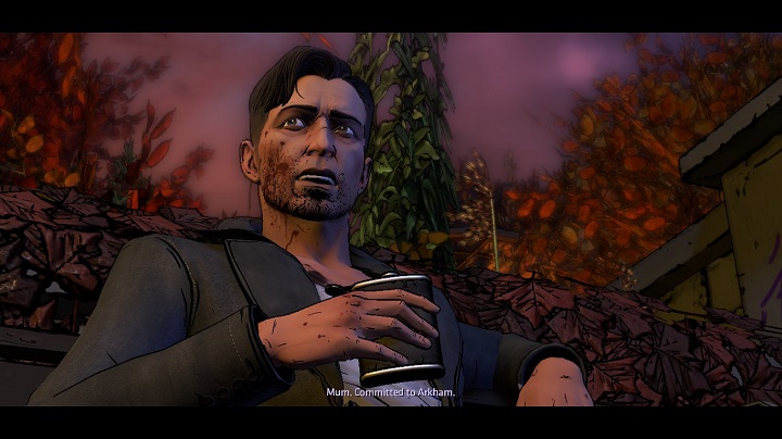 Further into the conversation, Oswald reminisce about his parents, and points to irony, that his family disappeared while yours had grown wealthy - Chapter 3 - Meet the Press | Walkthrough - Episode 1: Realm of Shadows - Batman: The Telltale Games Series Game Guide