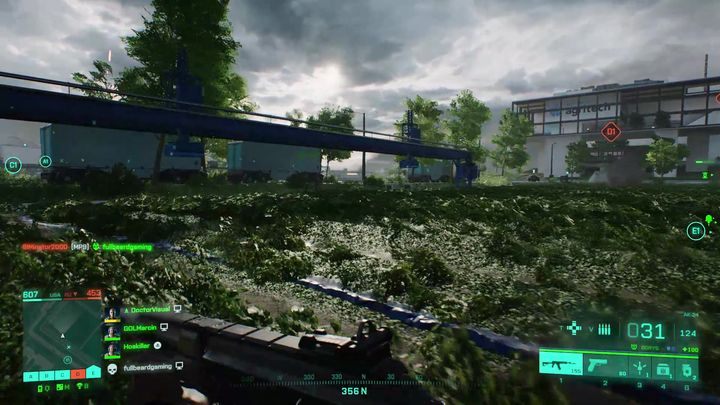 The wall separating the two areas also plays an important role on the map - Battlefield 2042: Renewal - map characteristics - Maps - Battlefield 2042 Guide