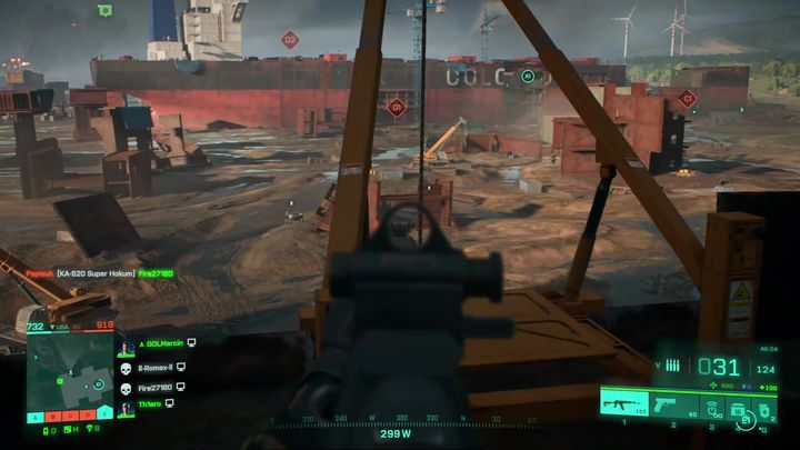 Zones A and B, on the other hand, are buildings surrounded by vegetation - Battlefield 2042: Discarded - map characteristics - Maps - Battlefield 2042 Guide