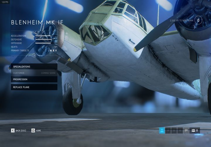 Blenheim MK IF will be unlocked at level 7. This is the first Allied bomber youll get in Battlefield 5. - Allies Aircrafts in Battlefield 5 - Allies - Battlefield V Guide