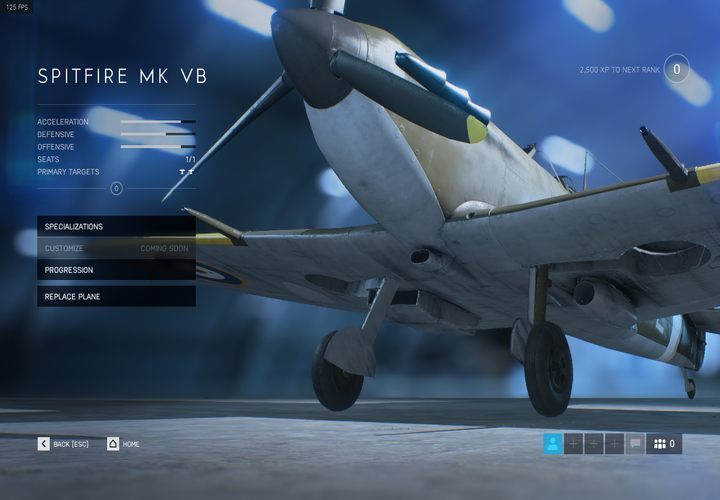 Available specializations - Allies Aircrafts in Battlefield 5 - Allies - Battlefield V Guide