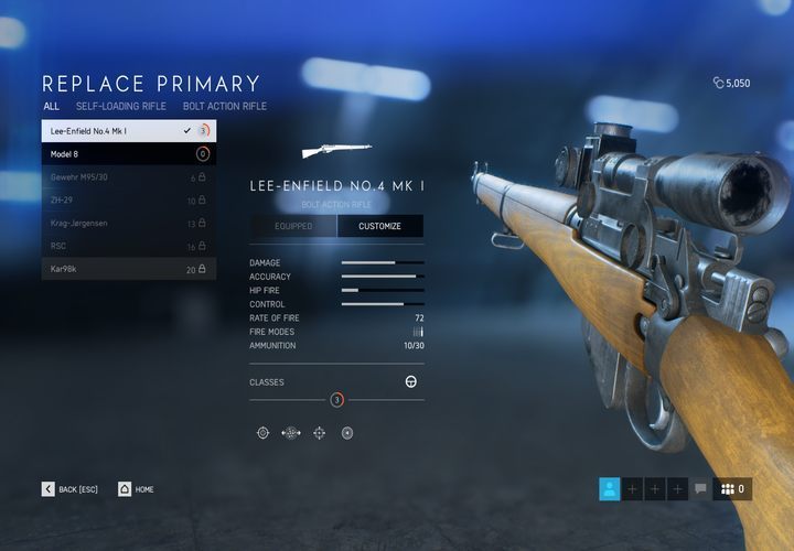 Reaching level 4 for each weapon is quite important, it will enable you to unlock specialization and draw out the weapons combat potential. - How to play in Battlefield 5? - Basics - Battlefield V Guide