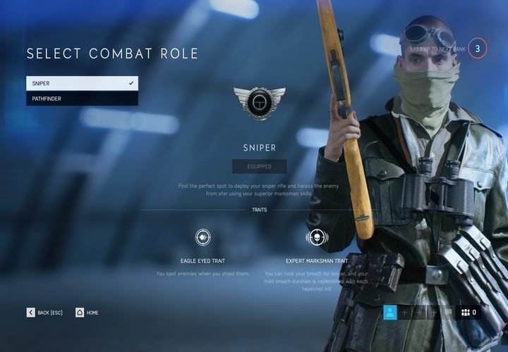 Scout has gadgets that allow this class to detect enemies and to place spawn points - Scout Class in Battlefield 5 - Character classes - Battlefield V Guide