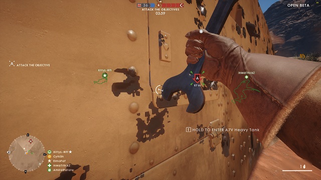 In Battlefield 1, as the tank driver you can repair your machine on your own - Tanks - Advice - Battlefield 1 Game Guide