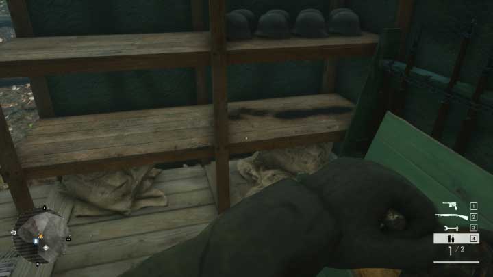 In the tents you can find weapon, grenades and equipment - Through Mud and Bloods | Walkthrough - Walkthrough - Battlefield 1 Game Guide