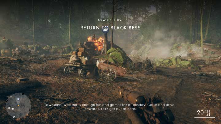 Once you take care of all the tanks and the infantry, go back to the tank - Through Mud and Bloods | Walkthrough - Walkthrough - Battlefield 1 Game Guide