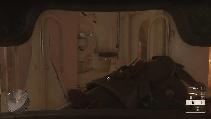 Once you get rid of all enemies, enter the marked building and use dynamite to destroy the marked object - Avanti Savoia! | Walkthrough - Walkthrough - Battlefield 1 Game Guide