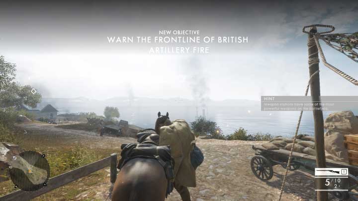 Later you must pass through the city again, this time on horse - The Runner | Walkthrough - Walkthrough - Battlefield 1 Game Guide