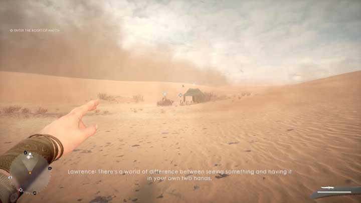 You can make the first mission easier by taking a tank - Nothing is Written | Walkthrough - Walkthrough - Battlefield 1 Game Guide