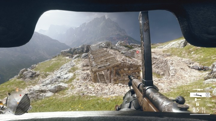 The last manual in this mission is behind the trench - Avanti Savoia! | Field Manuals - Field Manuals - Battlefield 1 Game Guide