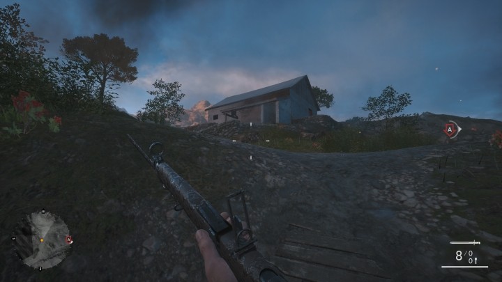 Go to the top where you will find a lone house - The Runner | Field Manuals - Field Manuals - Battlefield 1 Game Guide