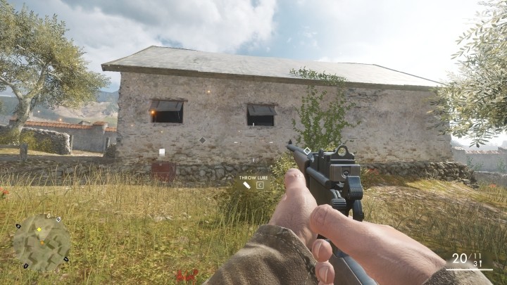 The second collectible is in the middle of the battlefield, before the building - The Runner | Field Manuals - Field Manuals - Battlefield 1 Game Guide