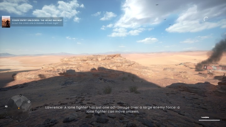 The first collectible in this mission is lying on rocks on the left side from where you start - Nothing is Written | Field Manuals - Field Manuals - Battlefield 1 Game Guide